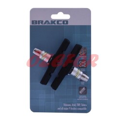 V BRAKE FREN PABUCU [70 MM] [KUTU / 25 ÇİFT] BRAKCO TAIWAN - 2