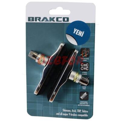 V BRAKE FREN PABUCU - DEĞİŞEBİLEN [72 MM] BRAKCO - 3
