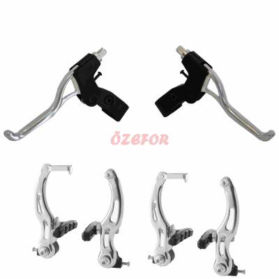 V BRAKE FREN TAKIMI KROM + ALÜMİNYUM KOLLU - 1