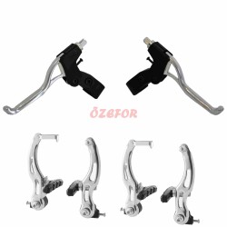 V BRAKE FREN TAKIMI KROM + ALÜMİNYUM KOLLU - 