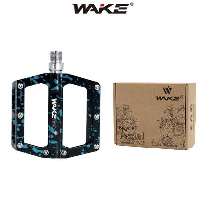 WAKE ALUMİNYUM RULMANLI KAMUFLAJ DESENLİ PEDAL 116. x 97.6MM - 6