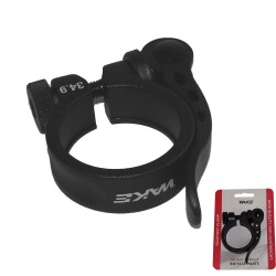 WAKE ALUMİNYUM SELE BORUSU KELEPÇESİ MANDALLI - 31,8 ( 27,2 SELE BORUSU UYUMLU ) WK-CLA03 - WAKE