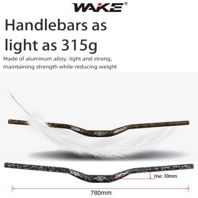 WAKE KAMUFLAJ DESENLİ ALUMİNYUM MTB GİDON 31.8mm 780mm - 2