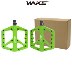 WAKE RENKLİ PLASTİK RULMANLI VİDALI PLATFORM PEDAL 137 X 115 mm - WAKE (1)