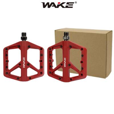 WAKE RENKLİ PLASTİK RULMANLI VİDALI PLATFORM PEDAL 137 X 115 mm - 4