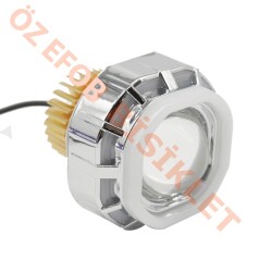 YENİ MODEL ANGEL'LI - ÇAKARLI LED SİS LAMBASI [MAVİ - BEYAZ] - 